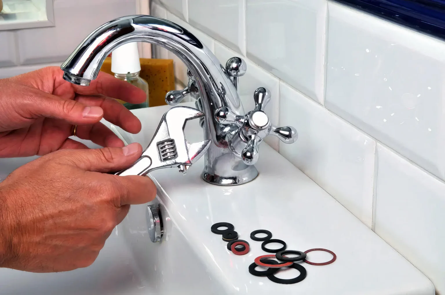 Bathroom faucet repair and fixture replacement in Duluth, Georgia